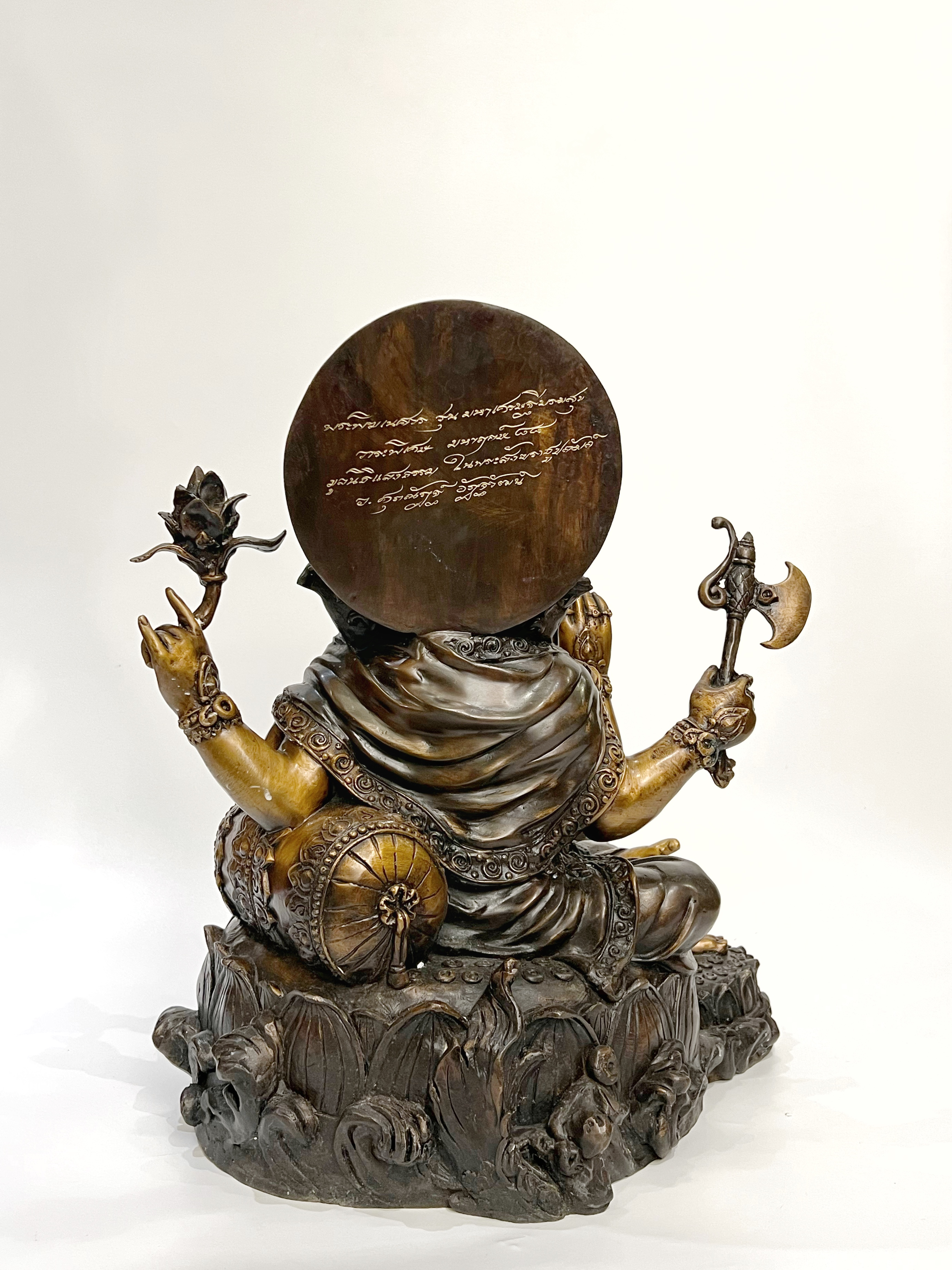 พระพิฆเนศ มหาเศรษฐีบรมสุข หน้าตัก 9 นิ้ว