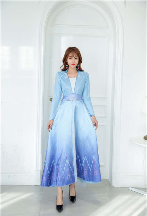 ชุดเจ้าหญิงเอลซ่า ราชินีหิมะจากเรื่อง " Frozen " เอลซ่า ชุดเอลซ่า เอลซ่าภาค2 โฟรเซ่น