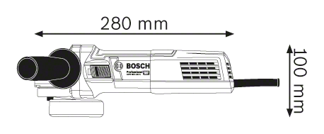 Bosch รุ่น GWS 900-100 เครื่องเจียรไฟฟ้า