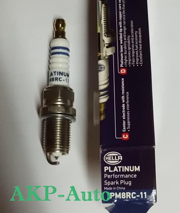 HELLA หัวเทียน Platinum Spark Plug PM8RC-11 แก๊ส