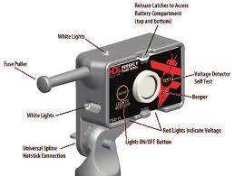 FireFly เครื่องแจ้งเตือนแรงดันไฟฟ้าแรงสูง Fuse Tool Voltage Detector