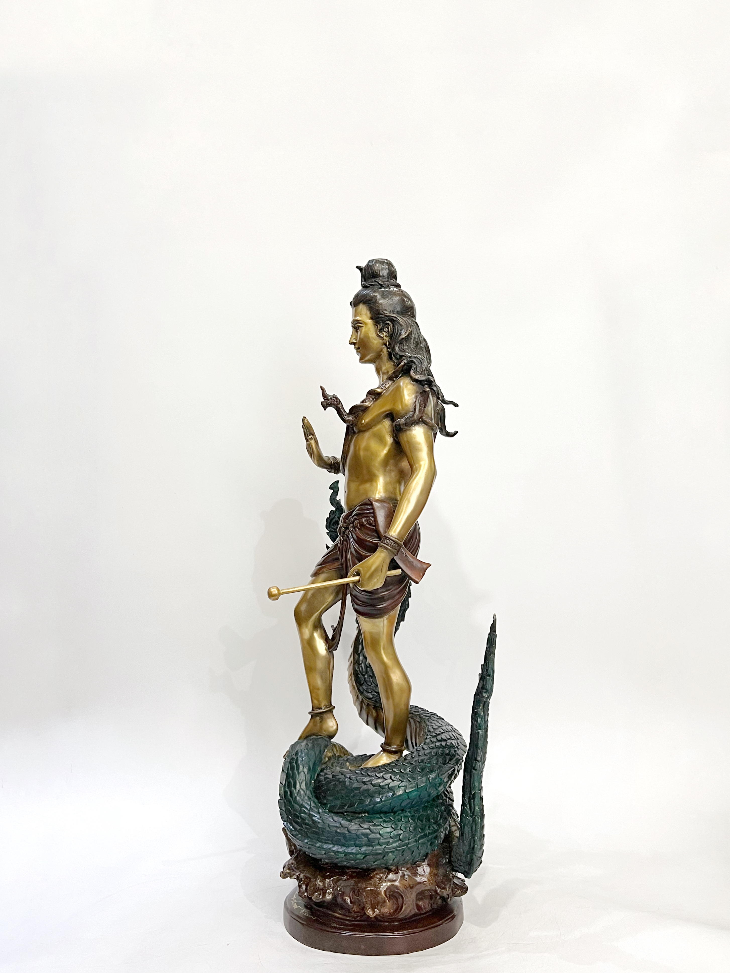 นาคาธิปดีศรีสุทโธ และ นาคีศรีปทุมมา (ขนาดสูง 79 cm)