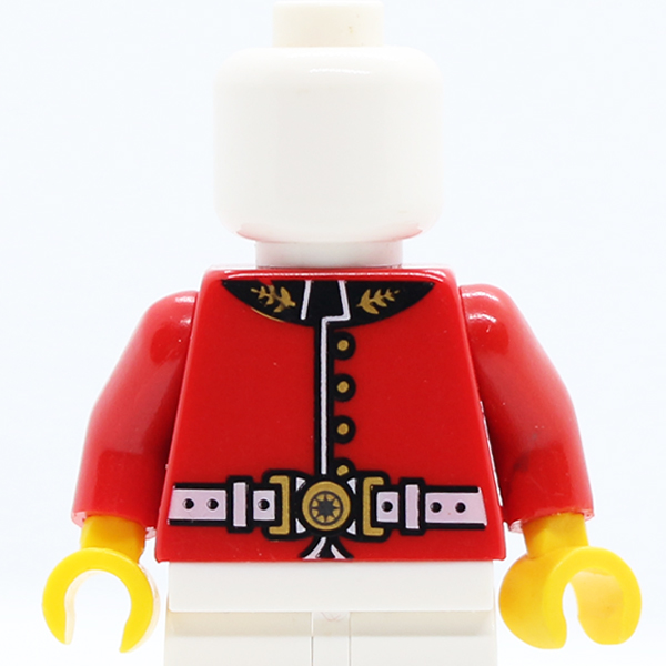 CS05 Royal Guard Uniform with Gold Buttons and White Belt Pattern