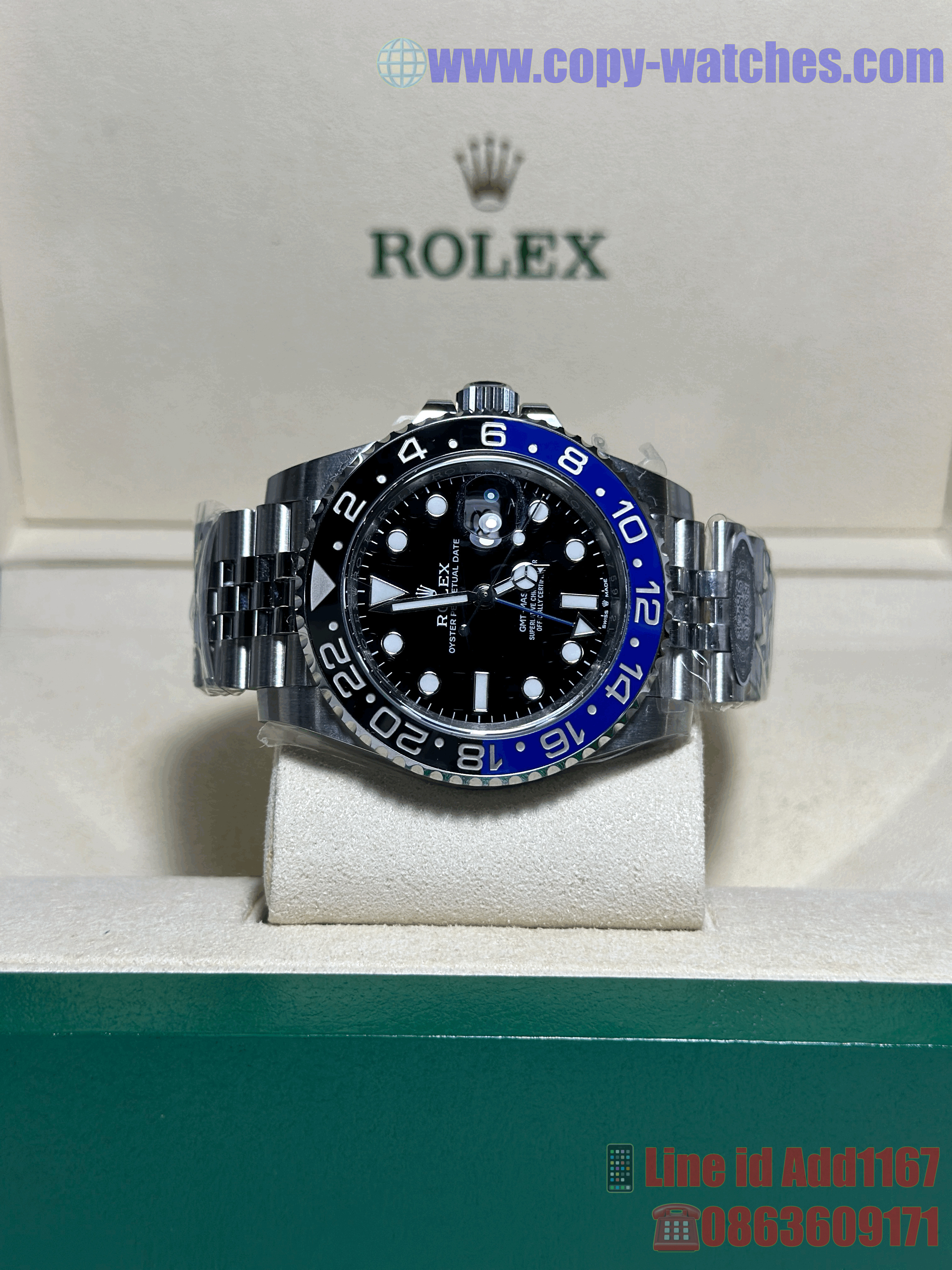 Rolex GMT-Master 2 Batman (Clean.V3)