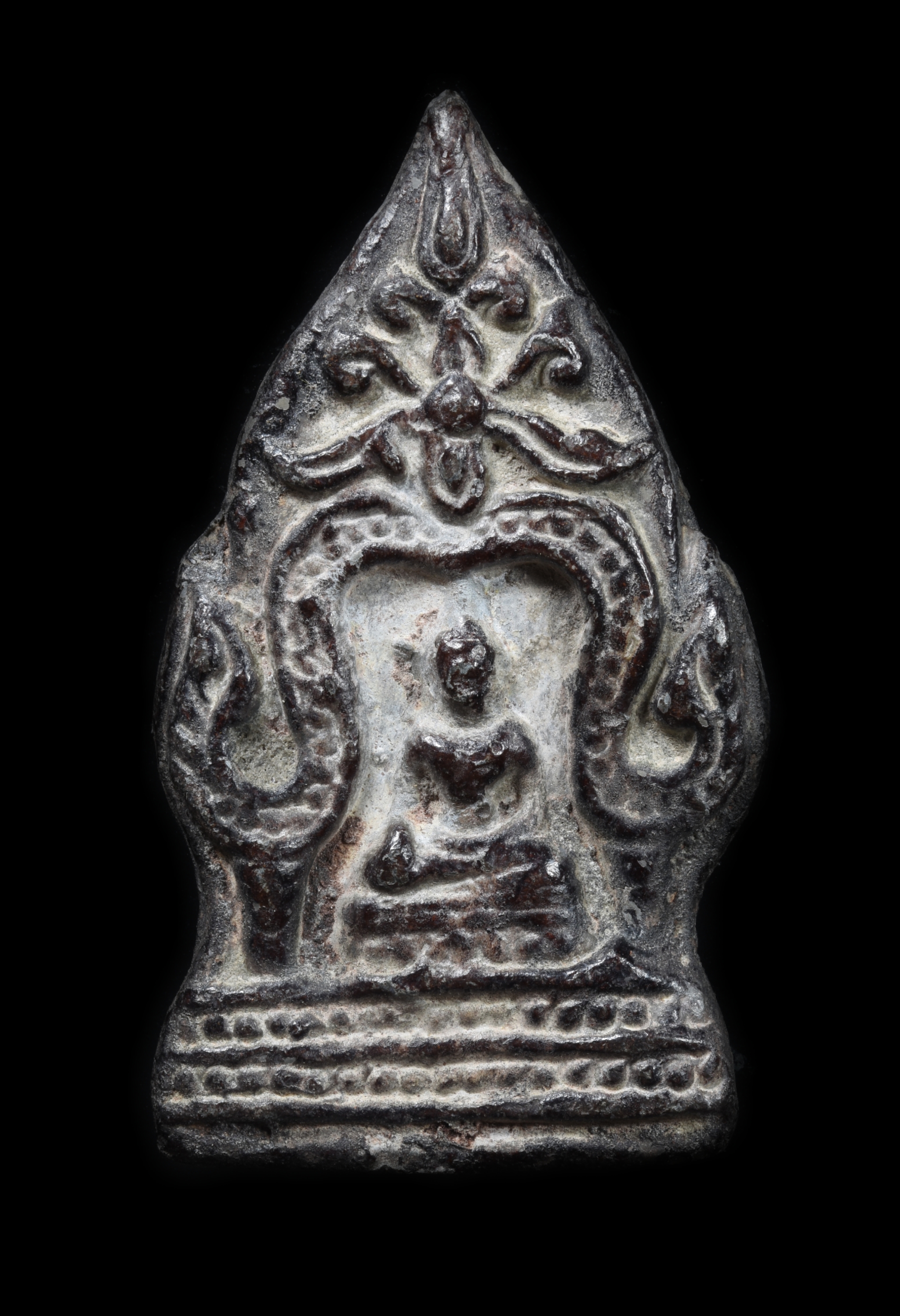 พระซุ้มระฆัง เนื้อชินตะกั่ว