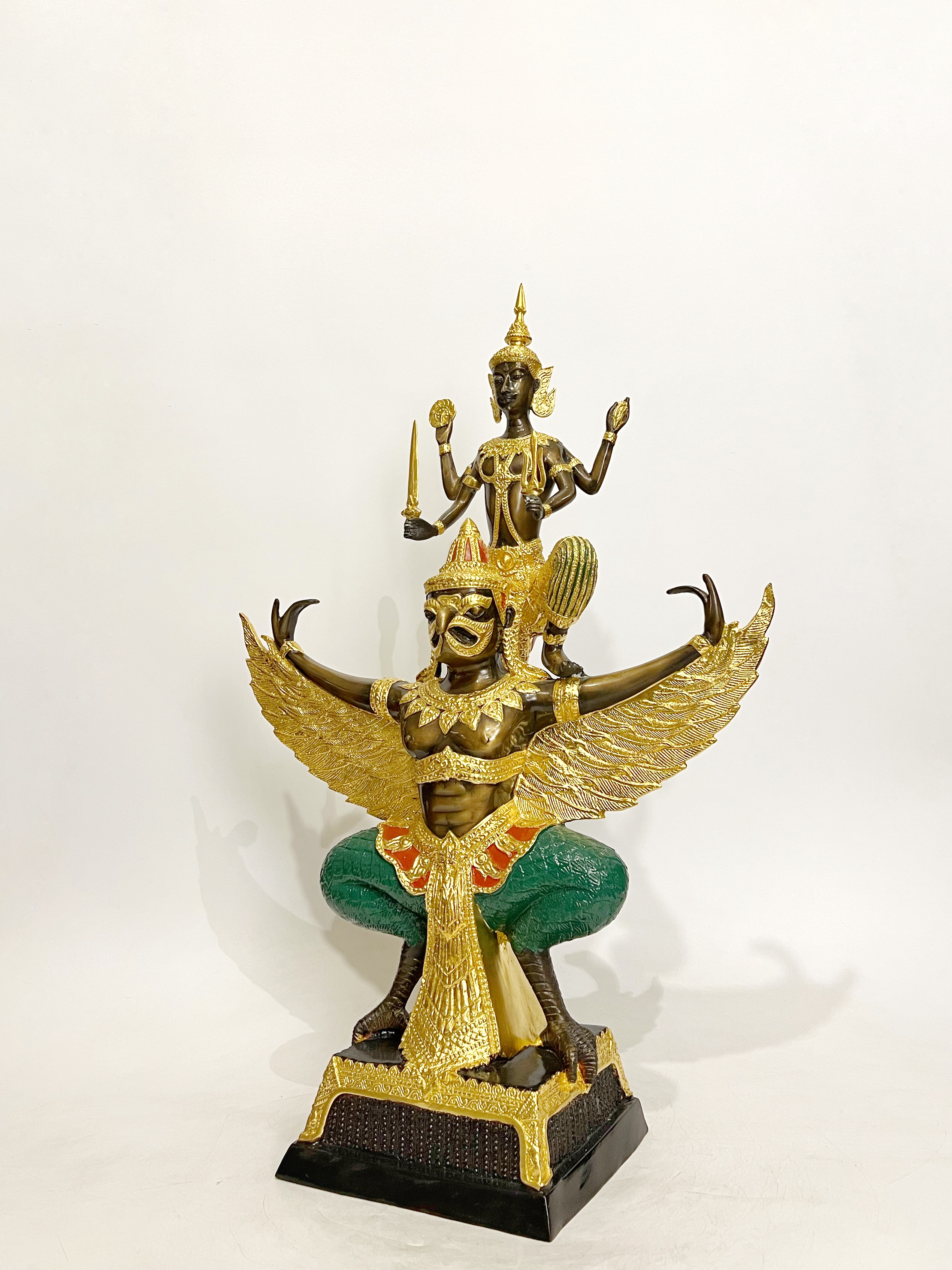 พระนารายณ์ทรงครุฑ สูง 25 นิ้ว