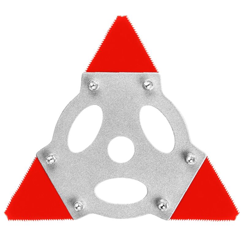 ใบมีดตัดหญ้า 3 ฟัน (ฟันเลื่อย)ขนาด 8.5 นิ้ว หนา 1.6 มิล