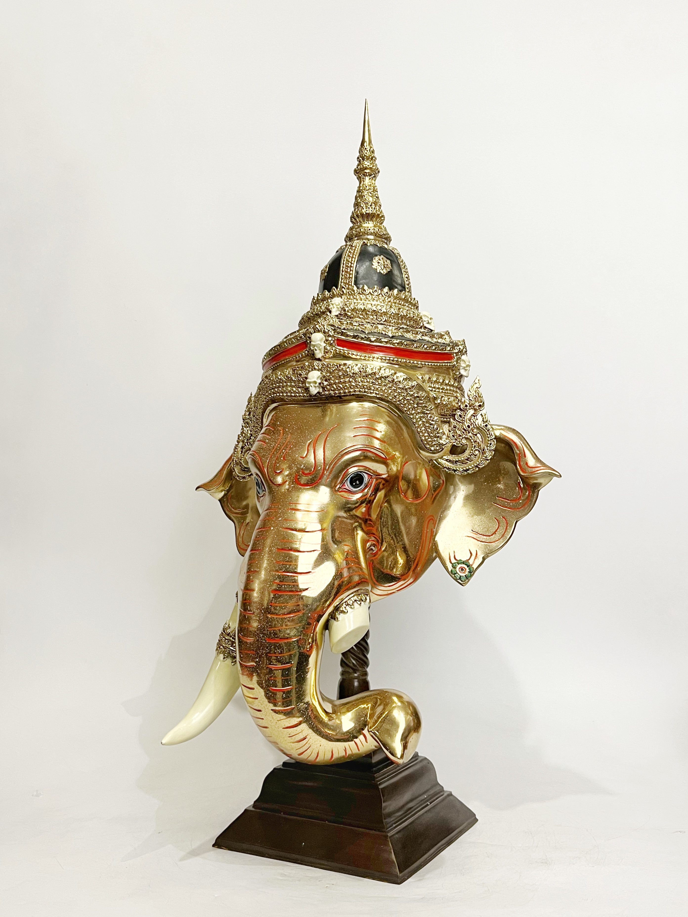 ผลงานชุด : 3 บรมครู (พระพิฆเนศ พระพิราพ พ่อแก่) ขนาดใหญ่