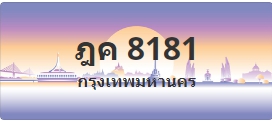 ป้ายประมูล ฎค 8181