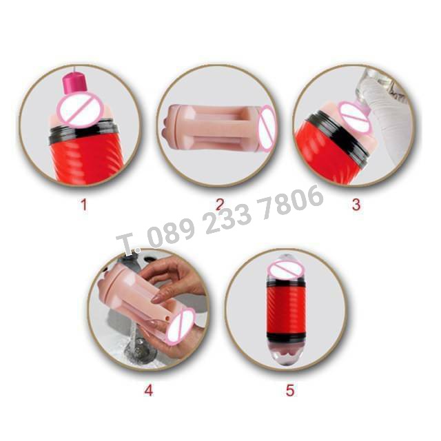 รหัส XM-180 จิ๋มกระป๋องชักว่าว2IN1