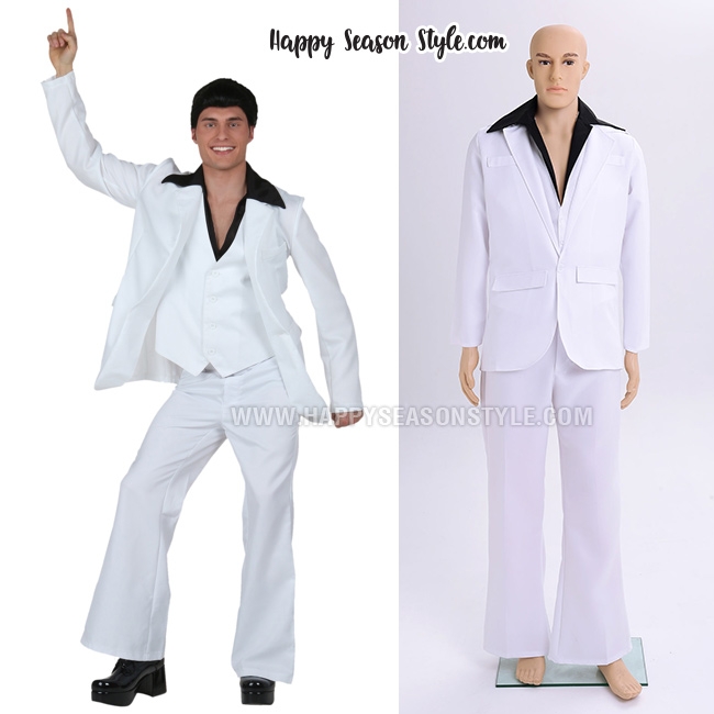 สูทขาวย้อนยุค (ดิสโก้) ของ จอห์น ทราโวต้า จากเรื่อง Saturday Night Fever