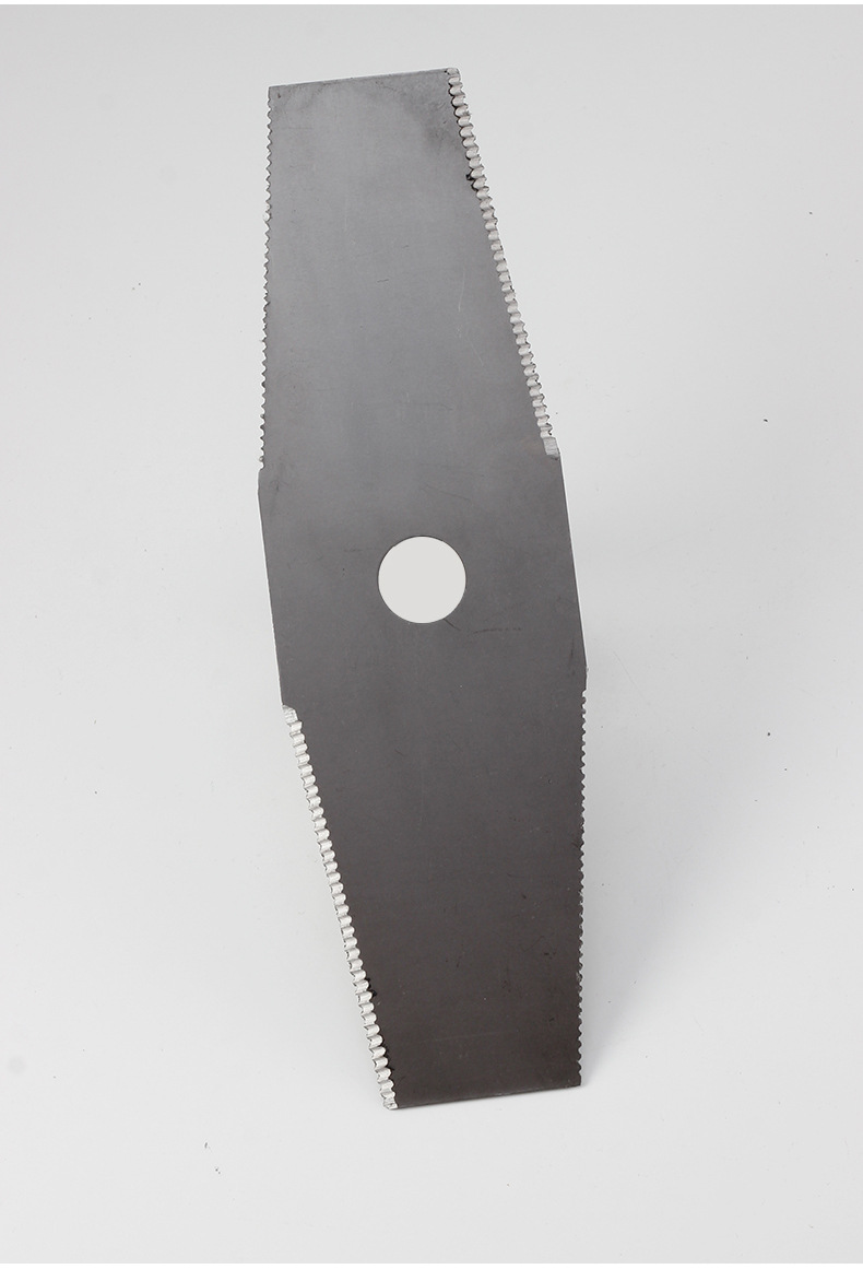 ใบมีดตัดหญ้าฟันเลื่อย ทรงมะละกอ ขนาด 12 นิ้ว หนา 1.6 มิล