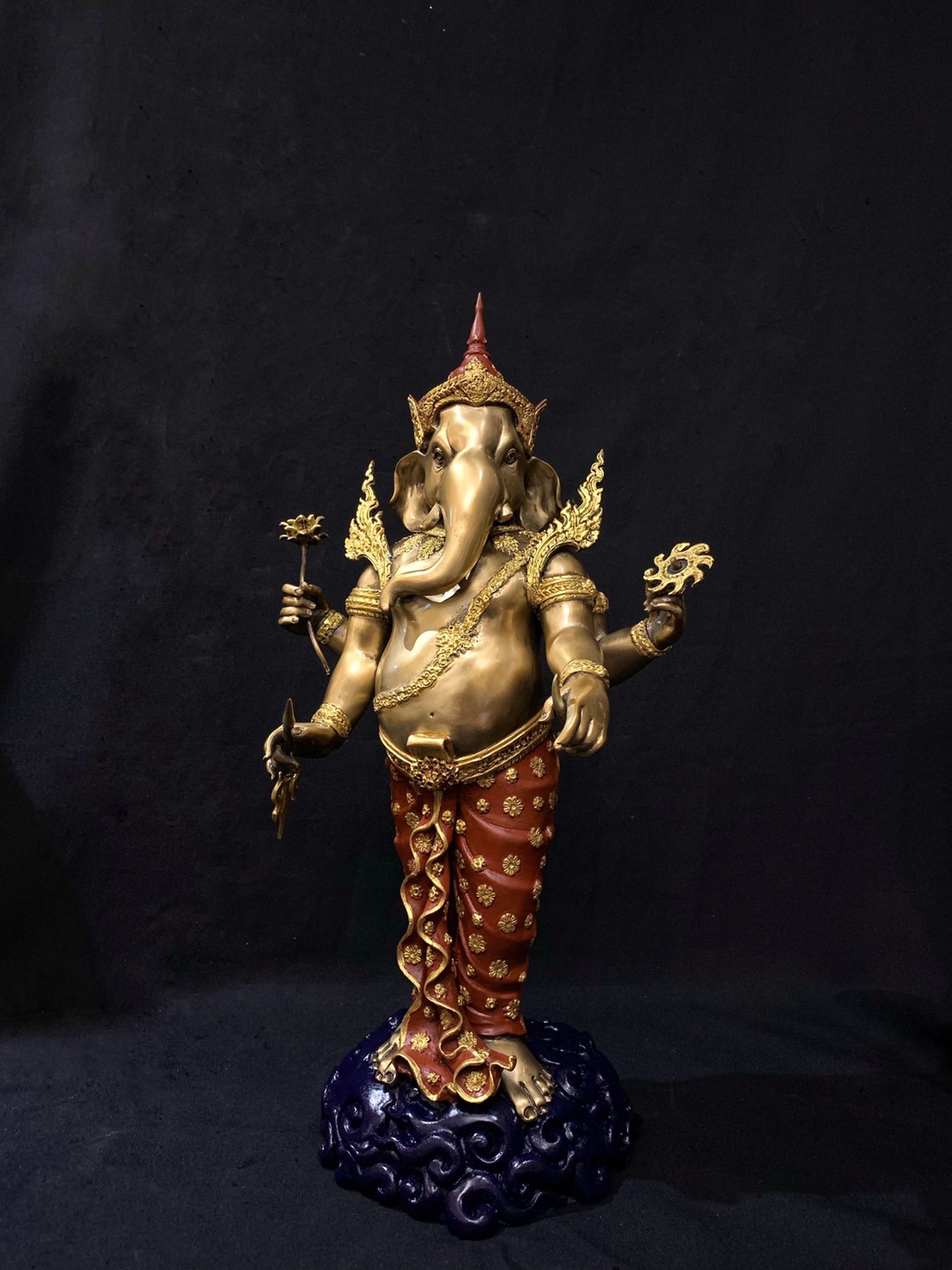 พระพิฆเนศ ปางเหนือเมฆ หน้าตัก 9 นิ้ว