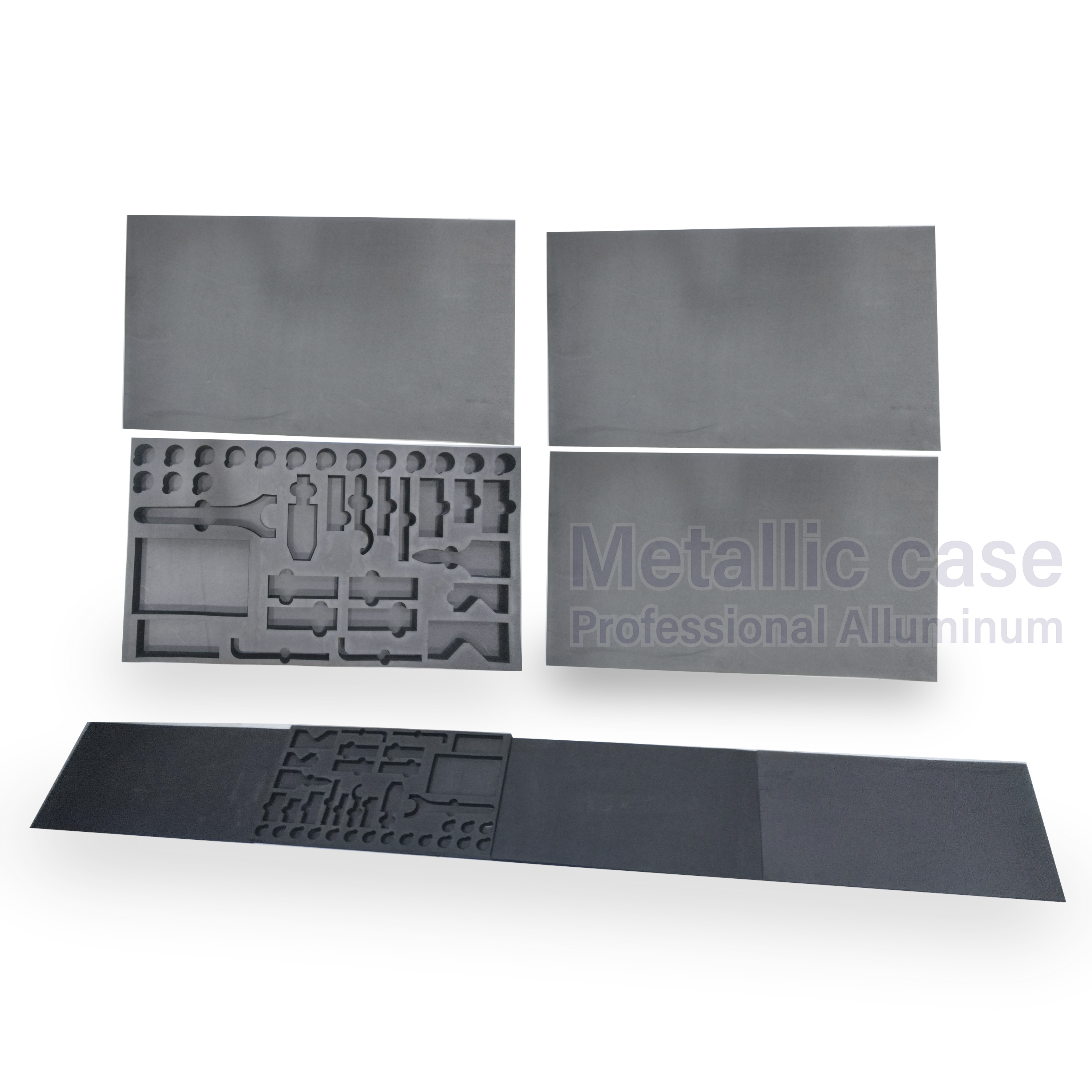 metalliccase2-1145-CCC-6707 / บล็อกรถเข็นเครื่องมิลลิ่ง No.1 (48.5x85.5x10+30+20+20)
