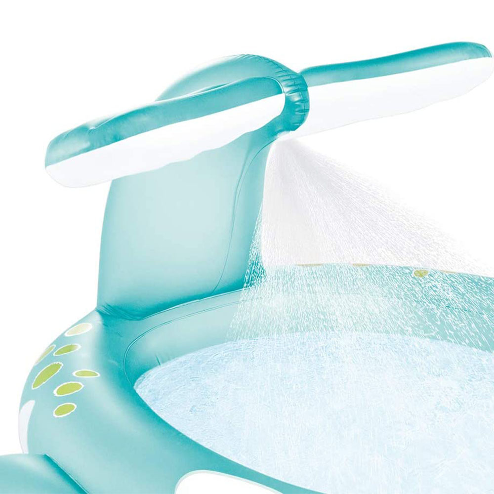 INTEX สระเป่าลมน้ำพุ ปลาวาฬ Inflatable Whale With Sprinkler Pool