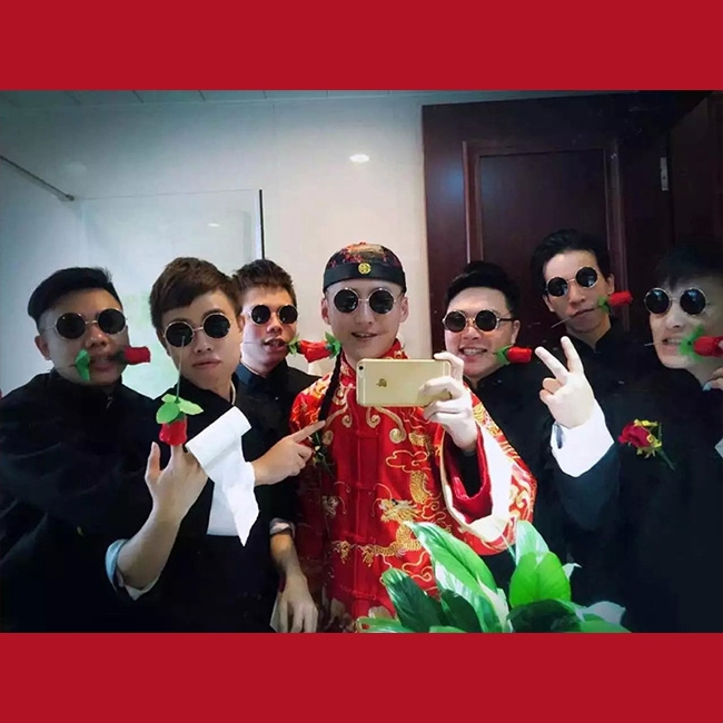 ชุดจีนย้อนยุค ร่วมสมัย ผู้ชาย แนวเจ้าพ่อเซี่ยงไฮ้