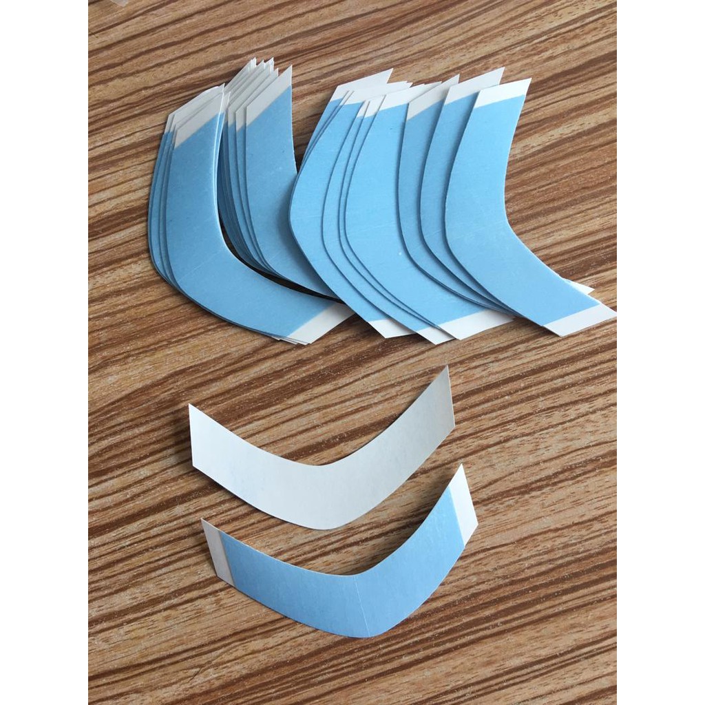 กาวติดวิก แบบโค้ง Blue Liner Lace Walker Tape Curved Strips A Shape