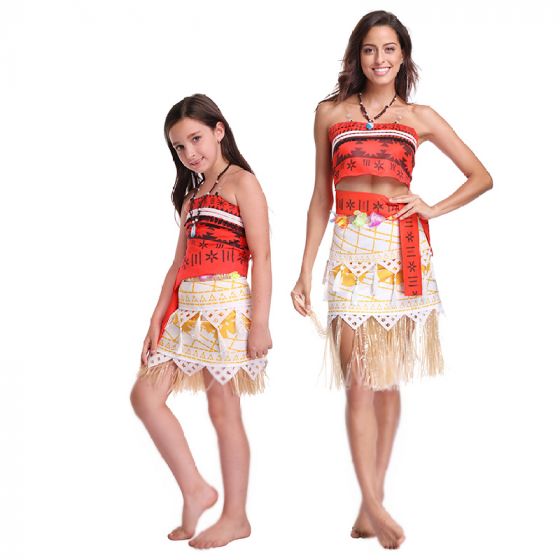 ชุดโมอาน่าเด็ก Moana ผจญภัยตำนานหมู่เกาะทะเลใต้