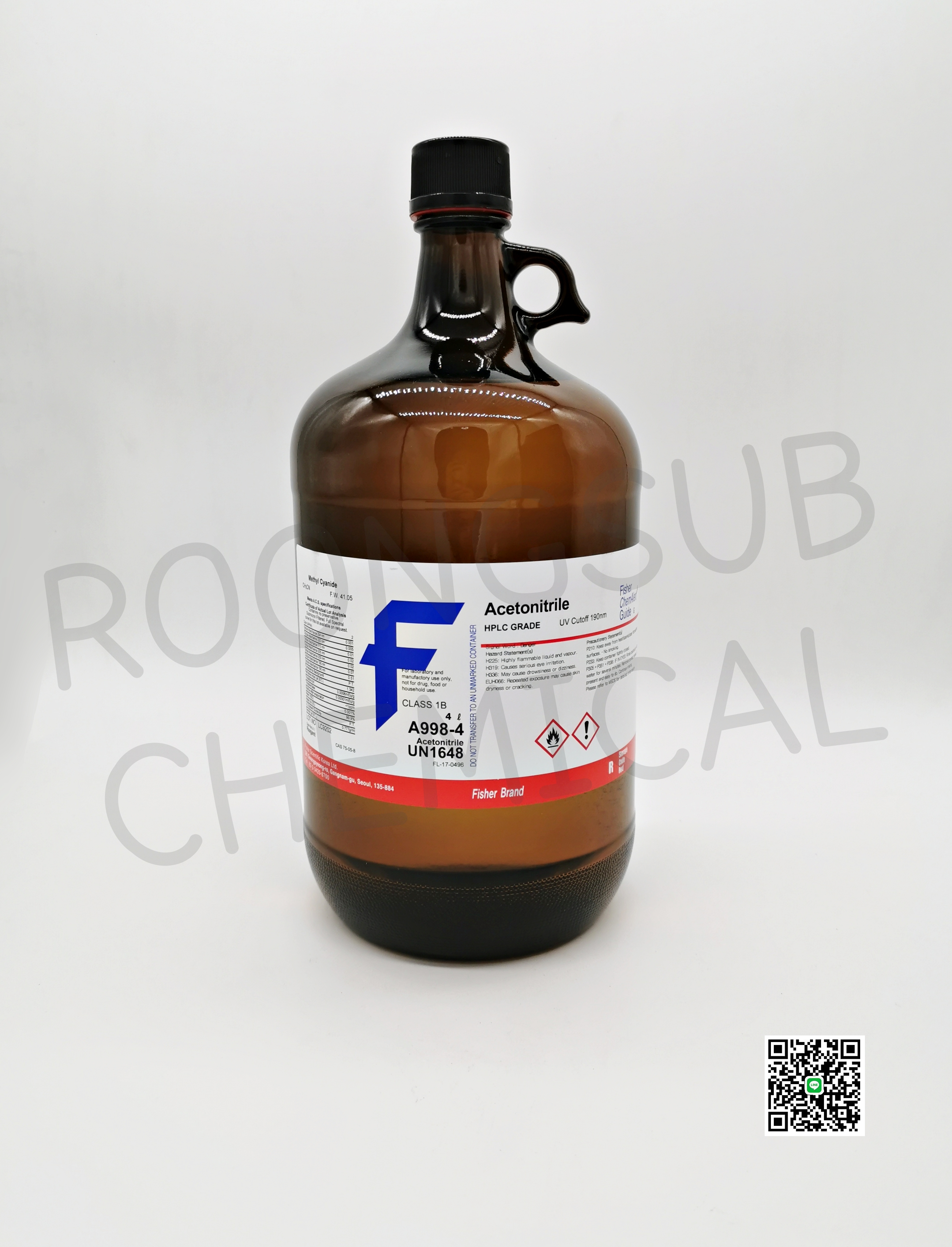 ACETONITRILE 4L. HPLC FISHER