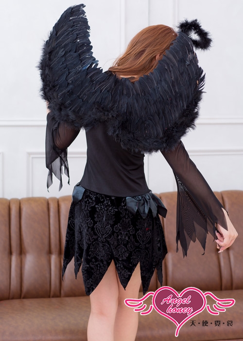 ชุดนางฟ้าสีดำสวีตตี้ Sweetie Black Angle+ปีก+ที่คาดผมนางฟ้า