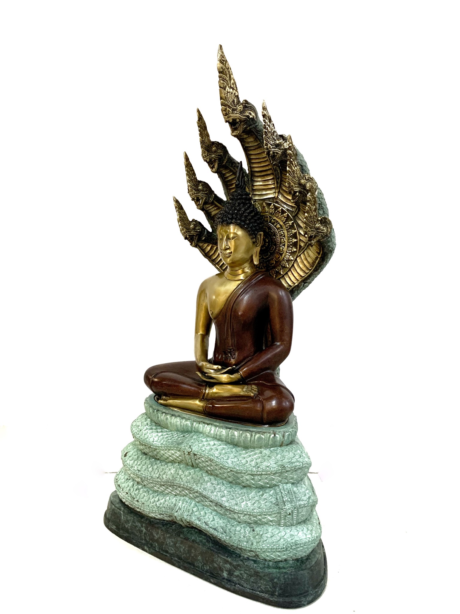 พระพุทธรูป ปางนาคปรก (ประจำวันเสาร์) หน้าตัก 8 นิ้ว