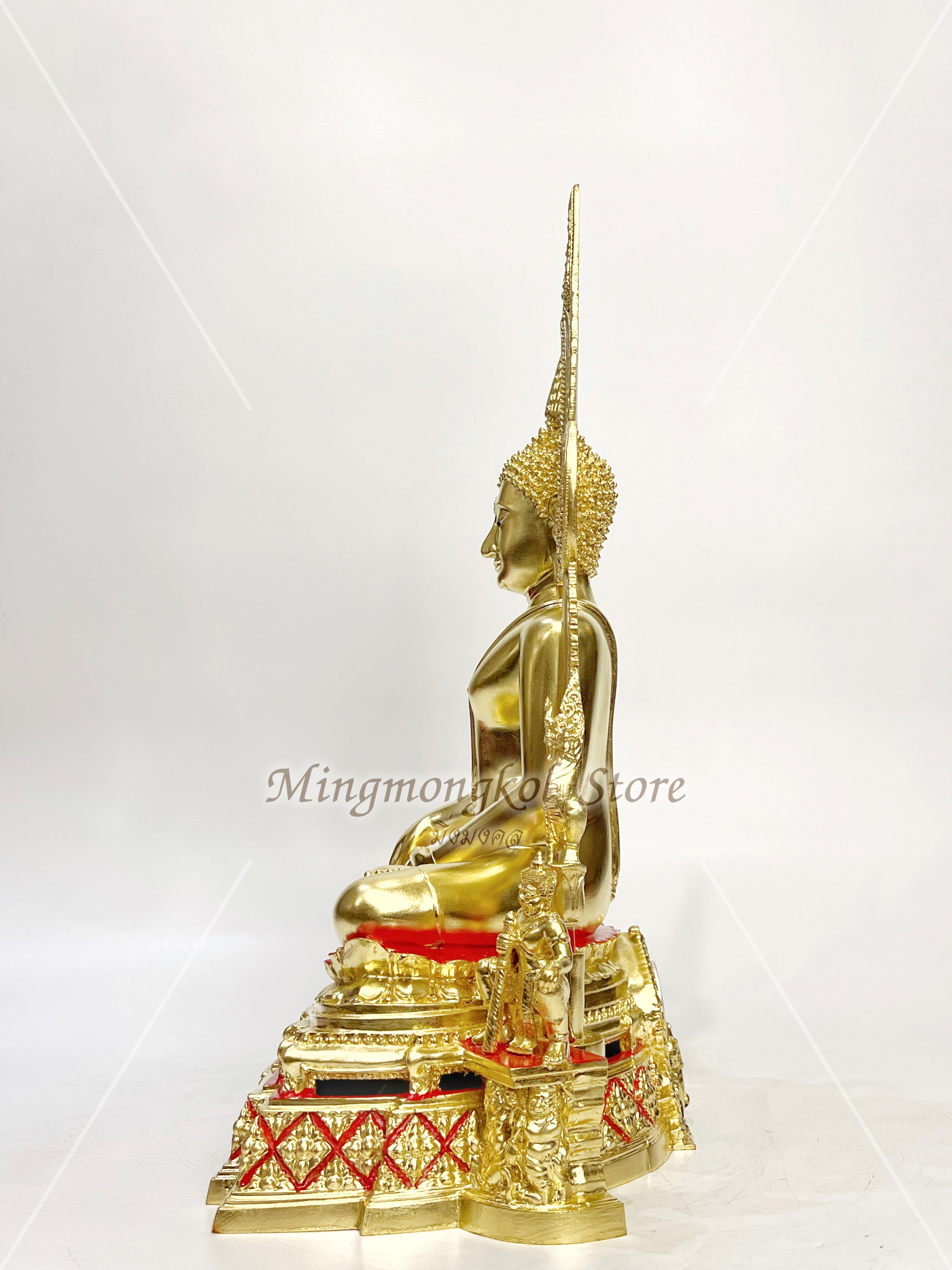 พระพระพุทธชินราชจำลอง รุ่น 666 ปี หน้าตัก 9.9 นิ้ว (หมายเลข 431)