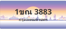 ป้ายประมูล 1ขณ 3883