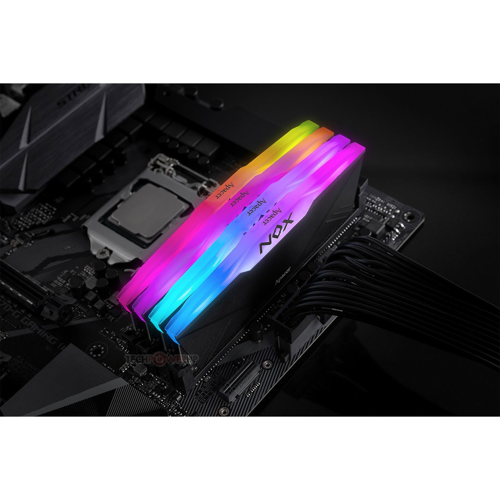 APACER NOX RGB LONG DIMM 16GB 8GBX2 DDR4 3200 RAM PC NAVA IT ONLINE 