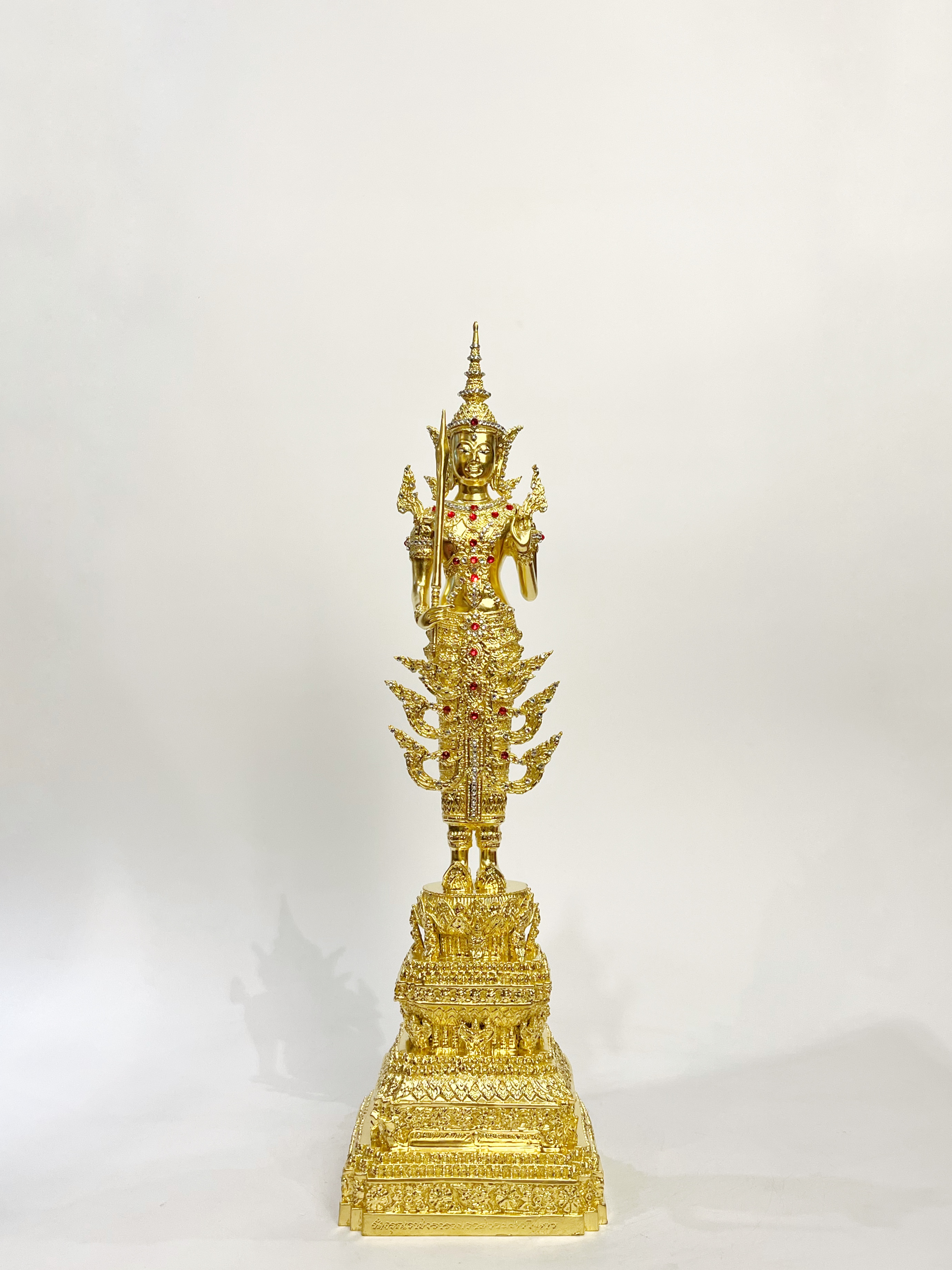 พระสยามเทวาธิราช ทรงเครื่องจักพรรดิ์ หน้าตัก 5 นิ้ว