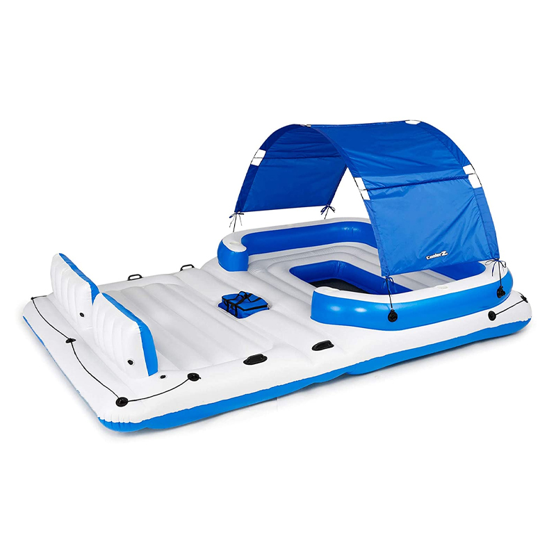 INFLATABLE BESTWAY 10 PERSON FLOAT ISLAND แพยางขนาดใหญ่ นั่งได้ 10 คน