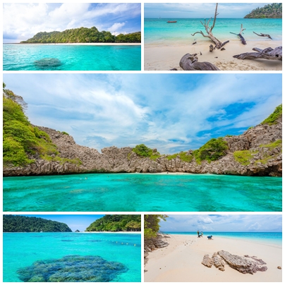 อันดับ 1 เที่ยวกระบี่ เกาะรอก เกาะห้า