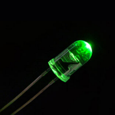 หลอด LED Super Bright 5 มม. (สีเขียว)