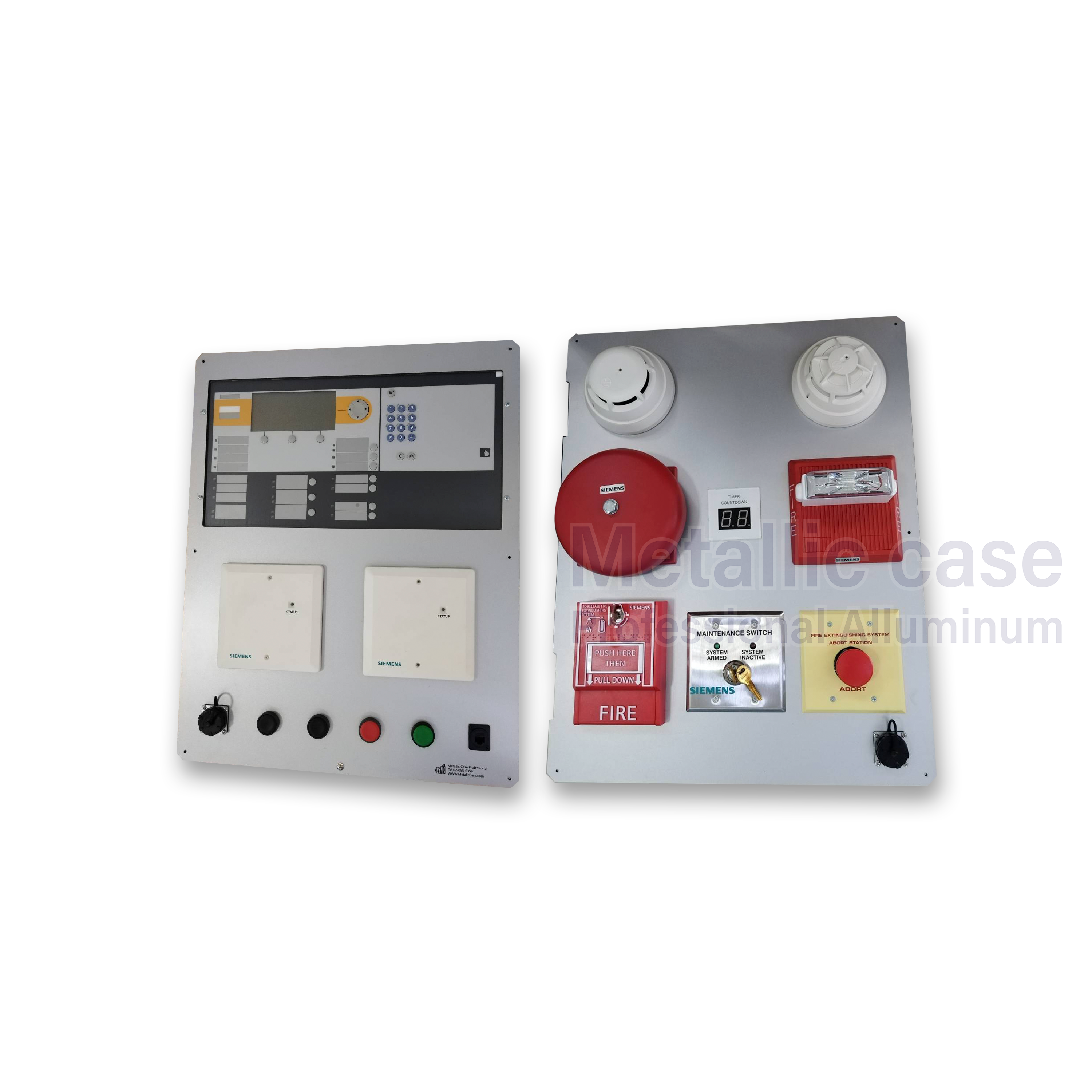 metalliccase2-1196-AAA-6801 / ชุด Fire alarm (44.5x56.5x0.4)
