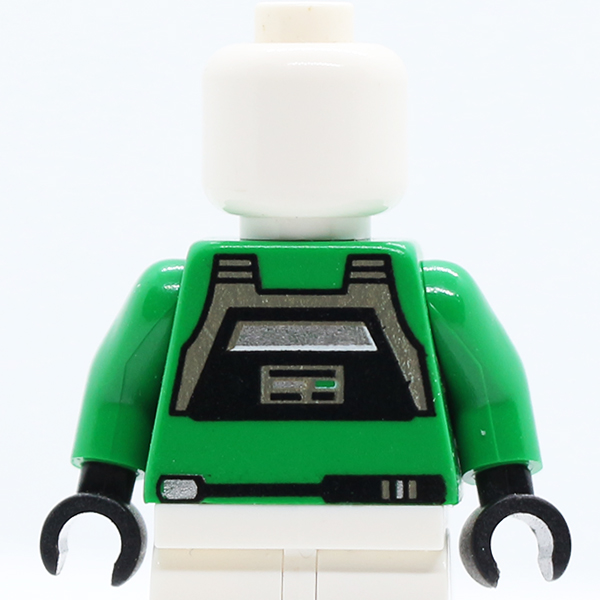 SW Rebel A-wing Pilot Pattern / Green Arms / Black Hands