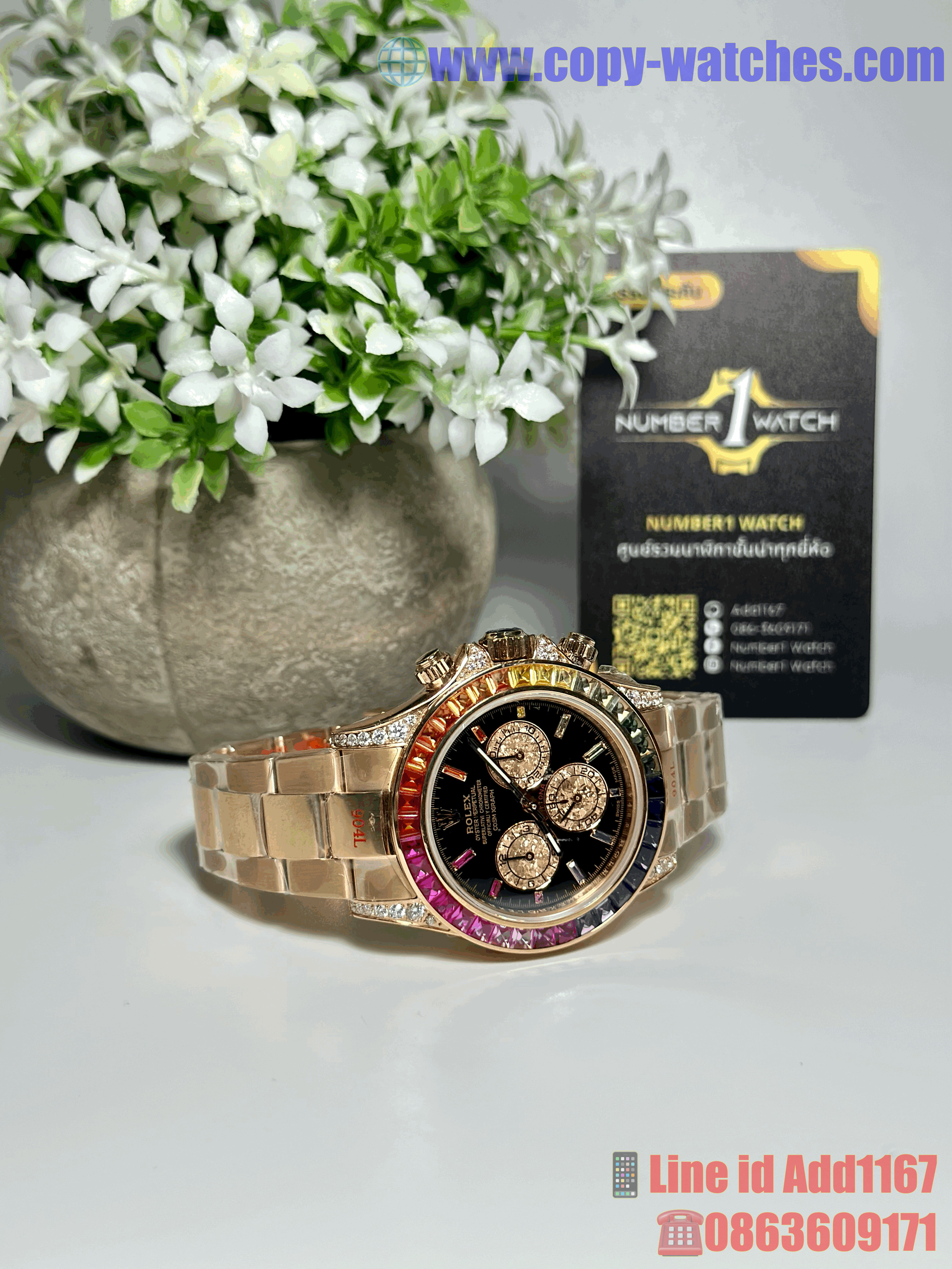 Rolex Daytona Rainbow 116595 RBOW (Swiss ZF)