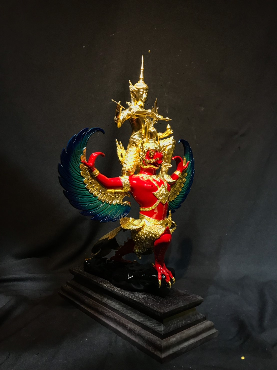 พระนารายณ์ทรงครุฑ หน้าตัก 9 นิ้ว