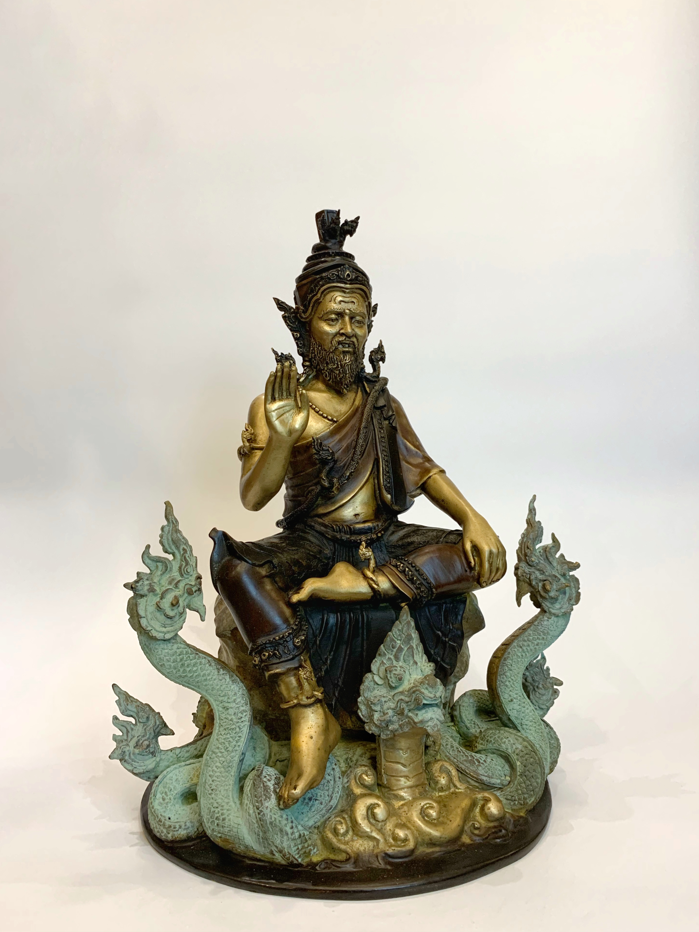 มุนีนาคราชเทวาธิบดี หน้าตัก 9 นิ้ว