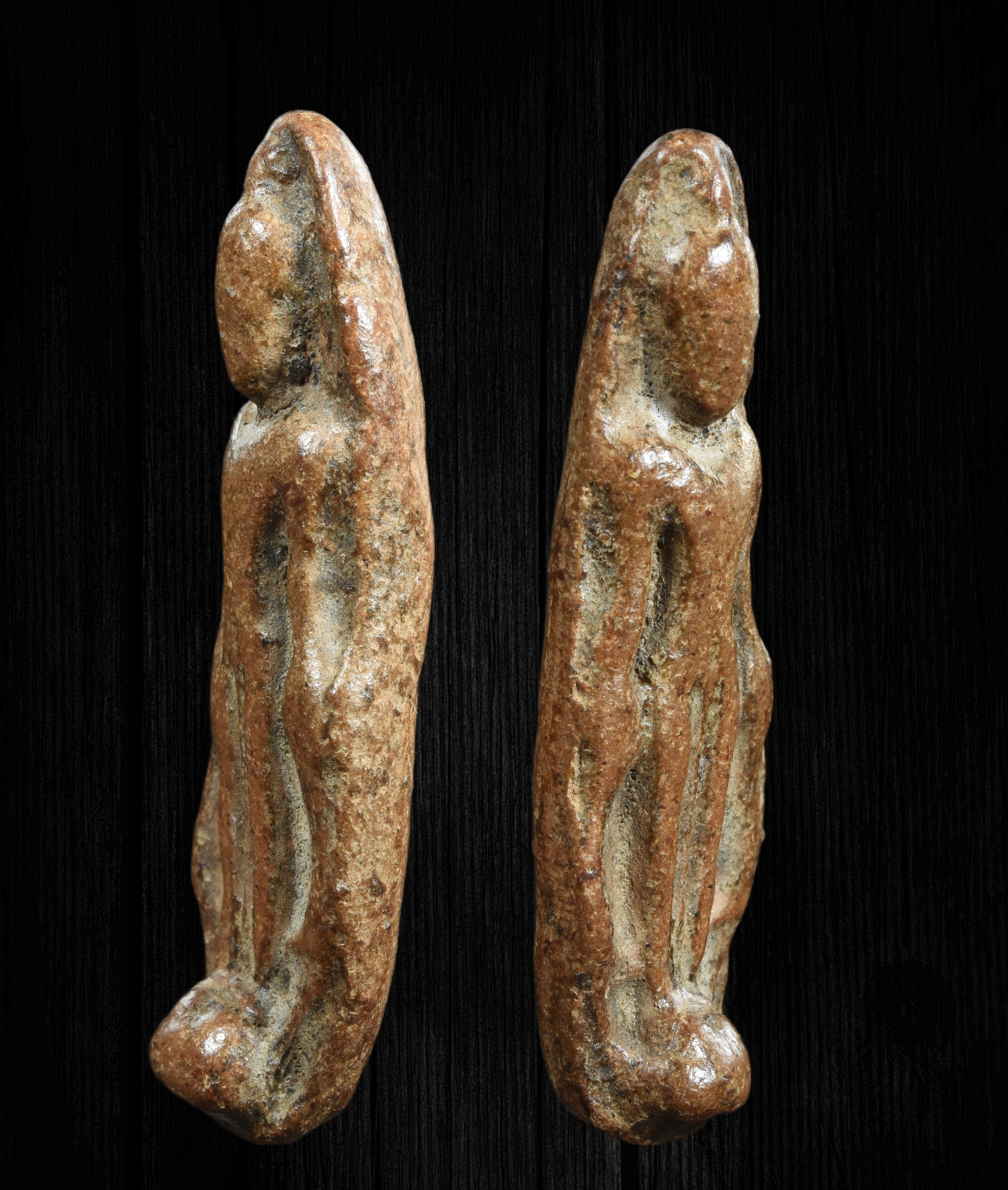 พระร่วงยืนเปิดโลก เนื้อดิน