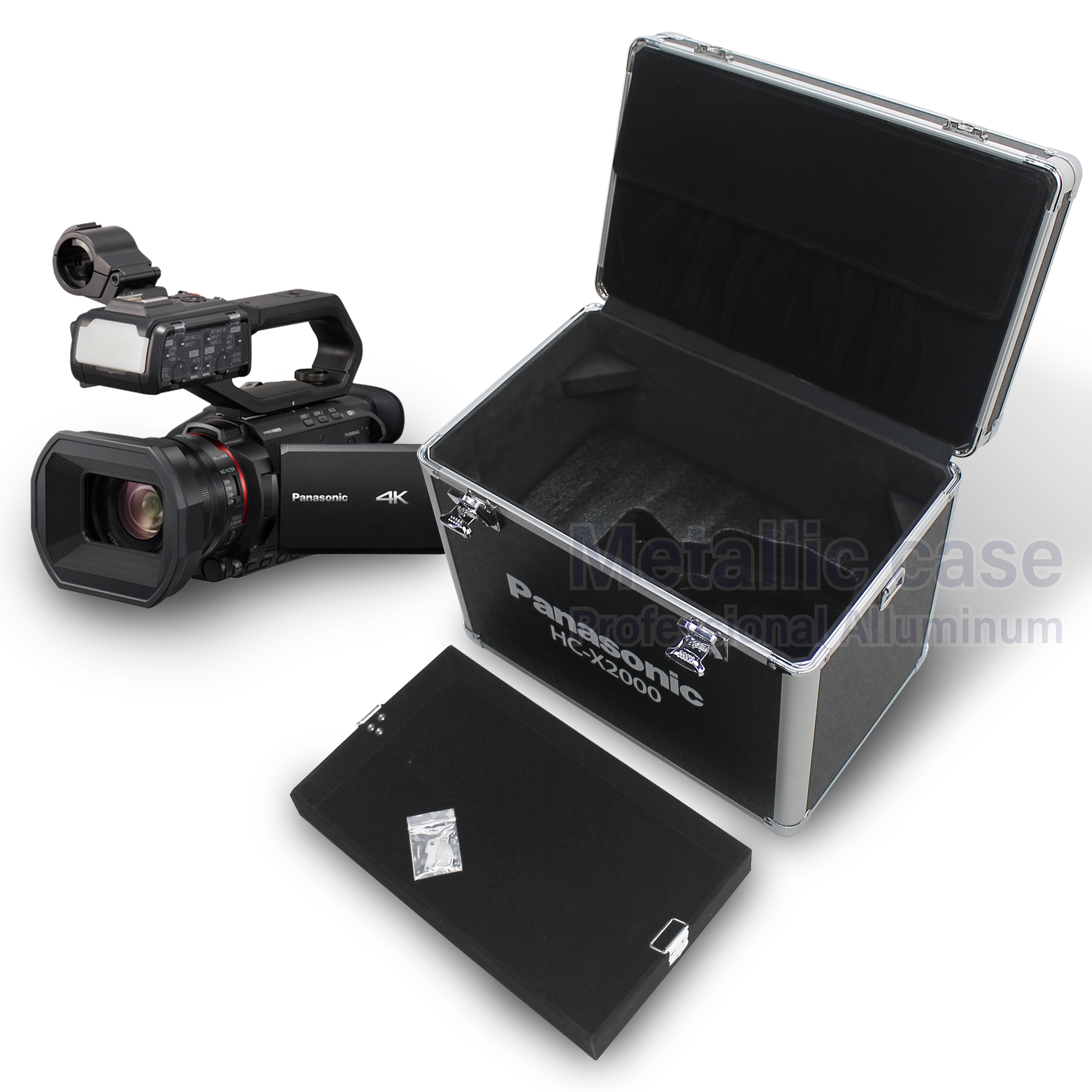 metalliccase8333-05-6411 /Panasonic HC-X2000 99 (37.5x23.5x31.5 T1C1H8K7P2)