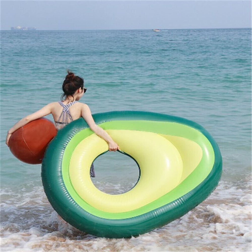 แพยางอะโวคาโด สีเขียว Inflatable Avocado Pool 160x125 cm Float By Float Me Summer