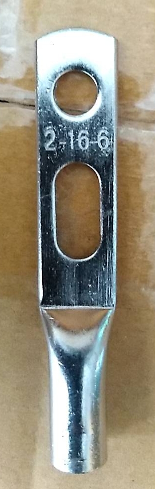 หางปลาทองแดง 2 รู สไลด์ 16sqmm