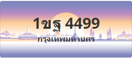 ป้ายประมูล 1ขฐ 4499