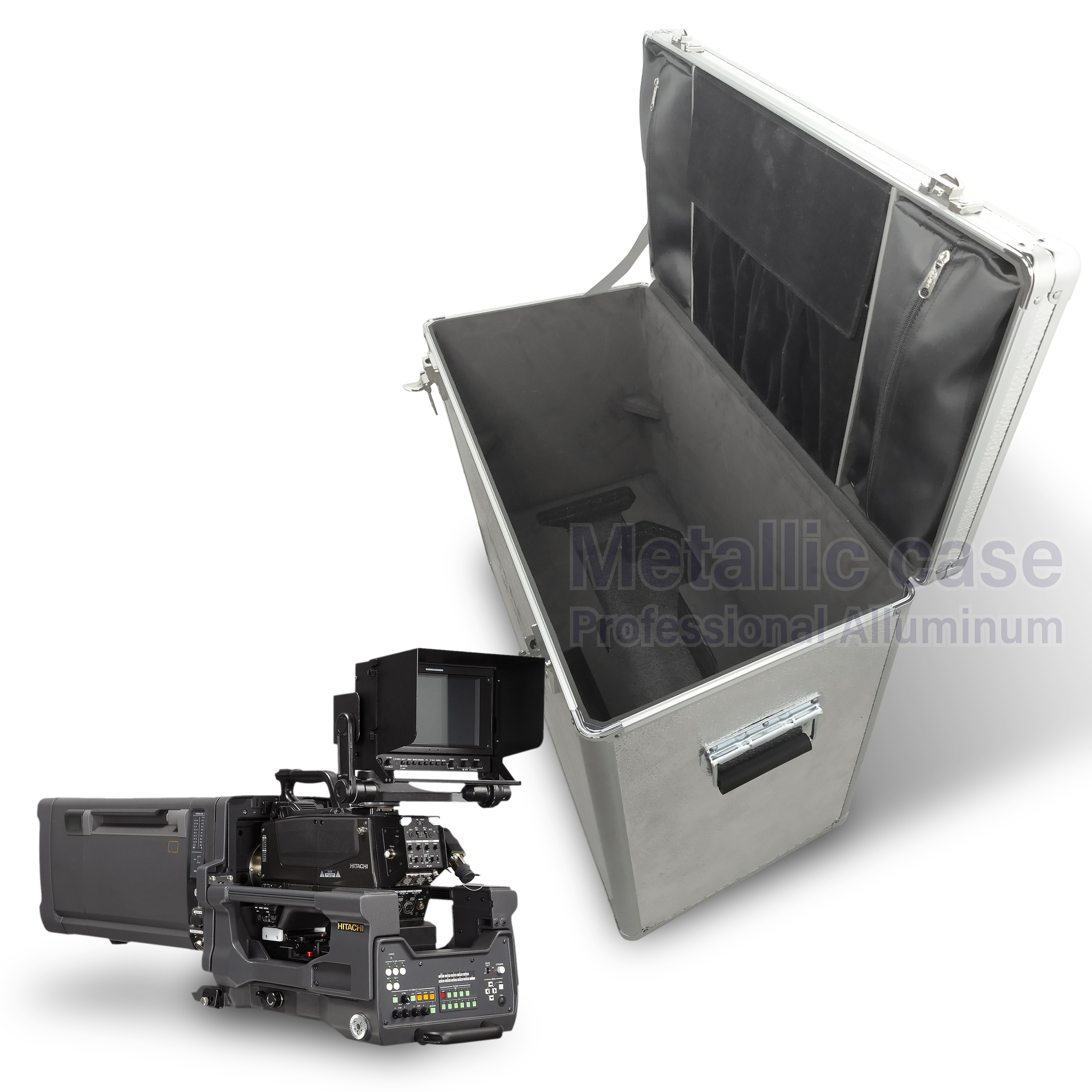 metalliccase8051-05-6310/ Hitachi SK-HD1800 Lcrs Fujinon HA14x4.5 BERD-S6B(71.5x34.5x57.6 T1C7H3K3P3)