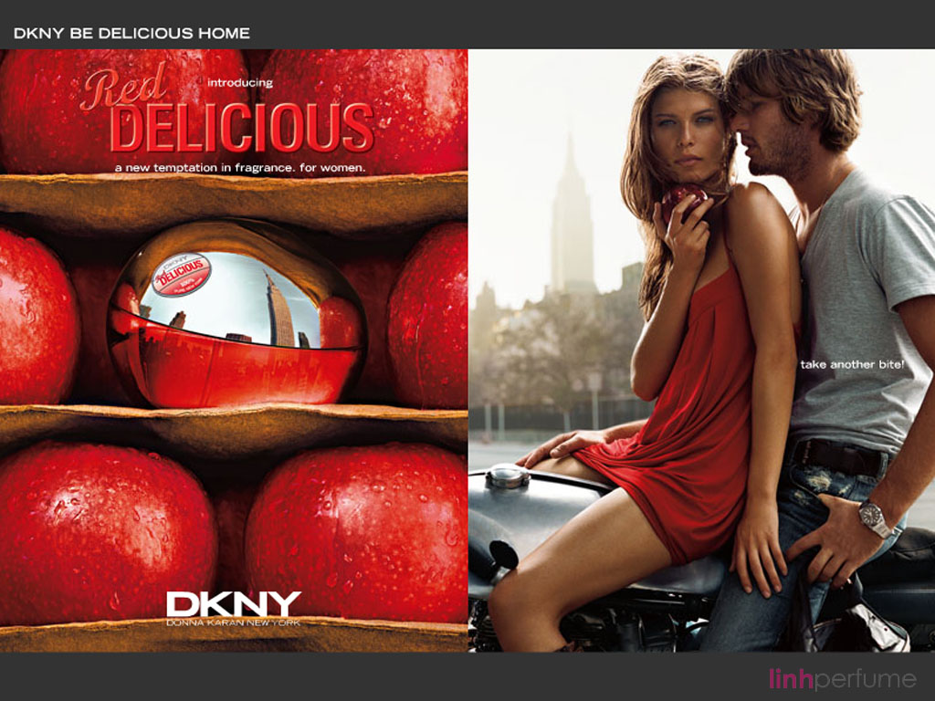 น้ำหอม (กล่อง Tester) DKNY Red Delicious For Women EDP 100 ml ของแท้ 100%
