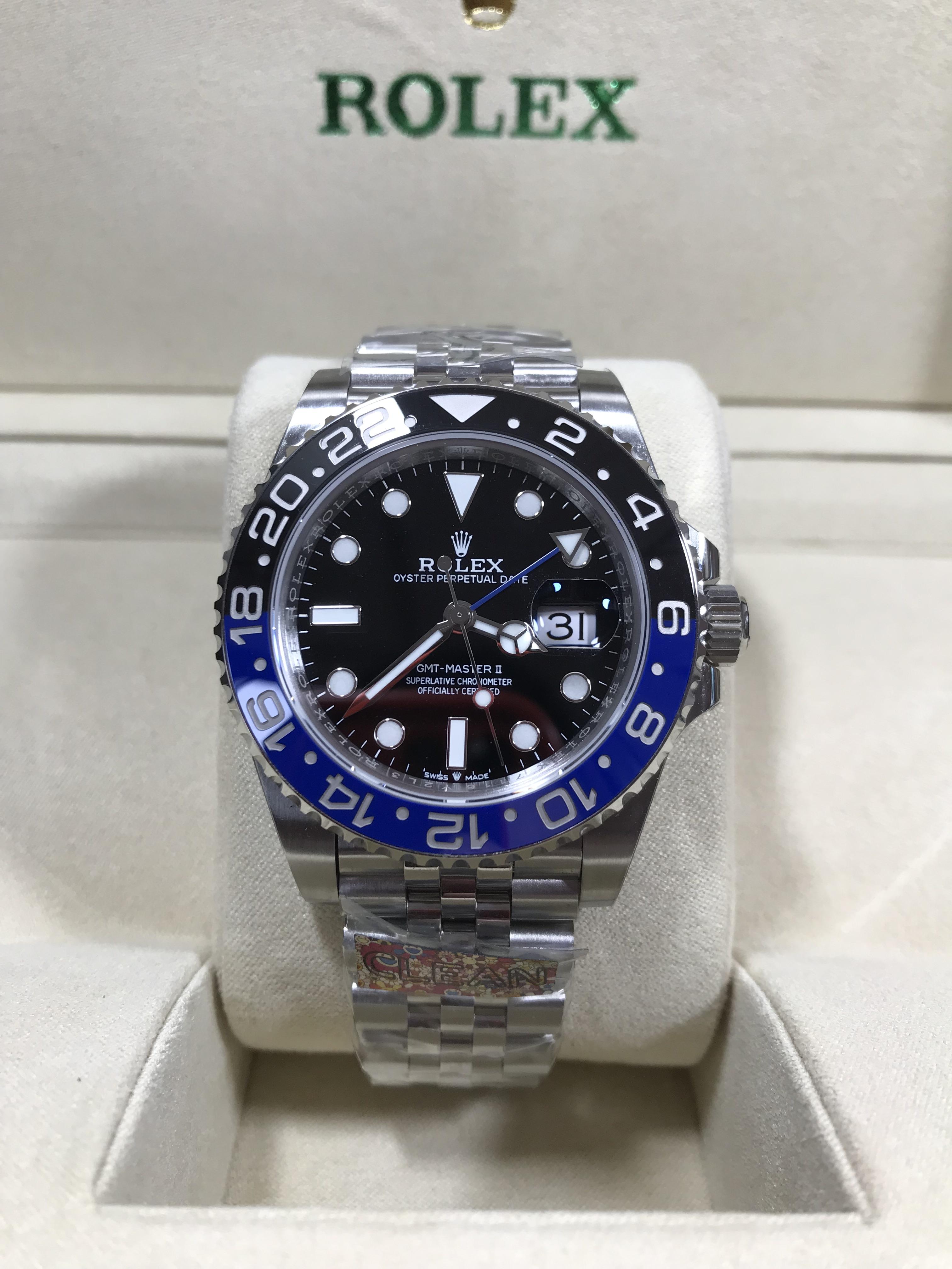 Rolex GMT-Master2 (Batman)(Swiss Clean)