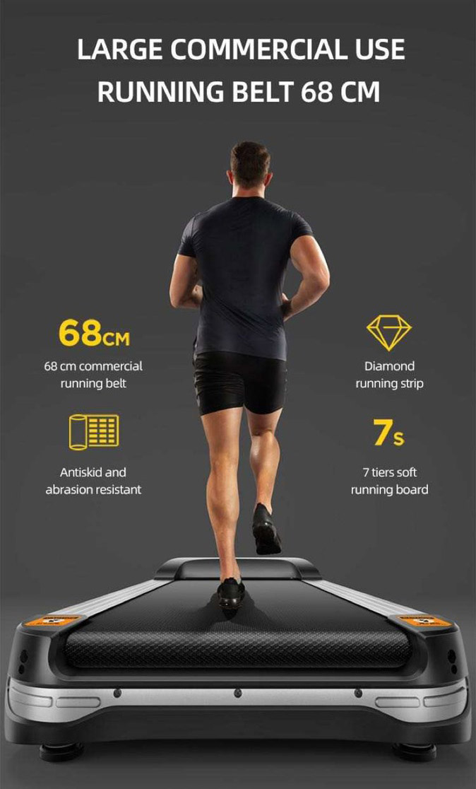 ลูวิ่งไฟฟ้ามอเตอร์4.5แรงม้า GTS7 World master fitnessเล่นAPP ZWIFTได้