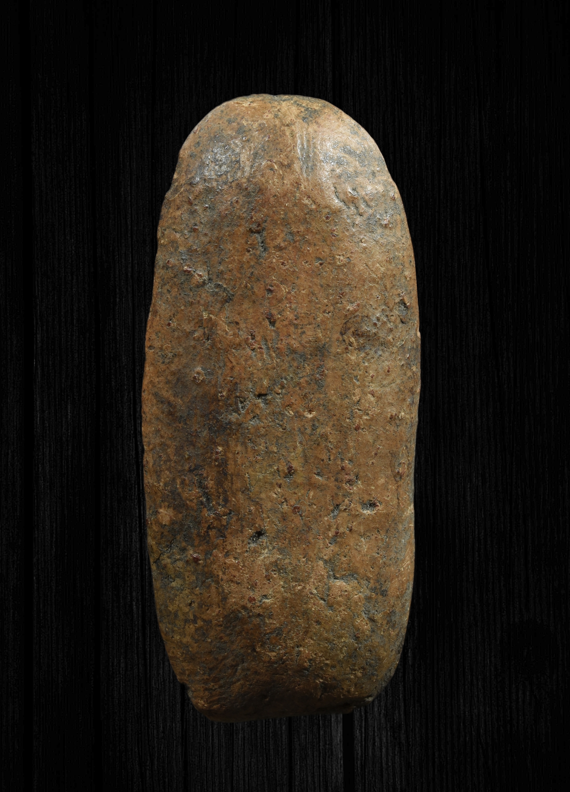 พระลีลากรุลานดอกไม้ เนื้อดิน