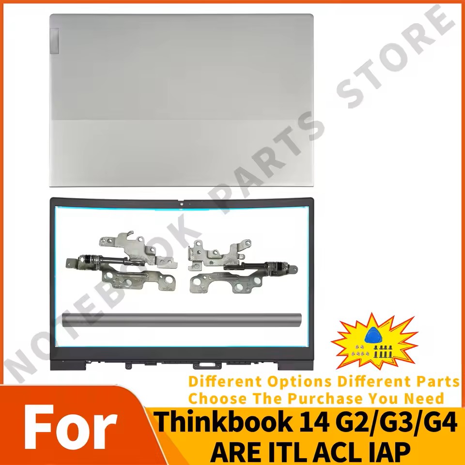 ThinkBook 14 G2 ARE For ThinkBook 14 G2 ITL 14 G3 ACL FOR THINKBOOK 14 G4 IAP Top Cover/Bezel/ LCD Hinge Parts Replace