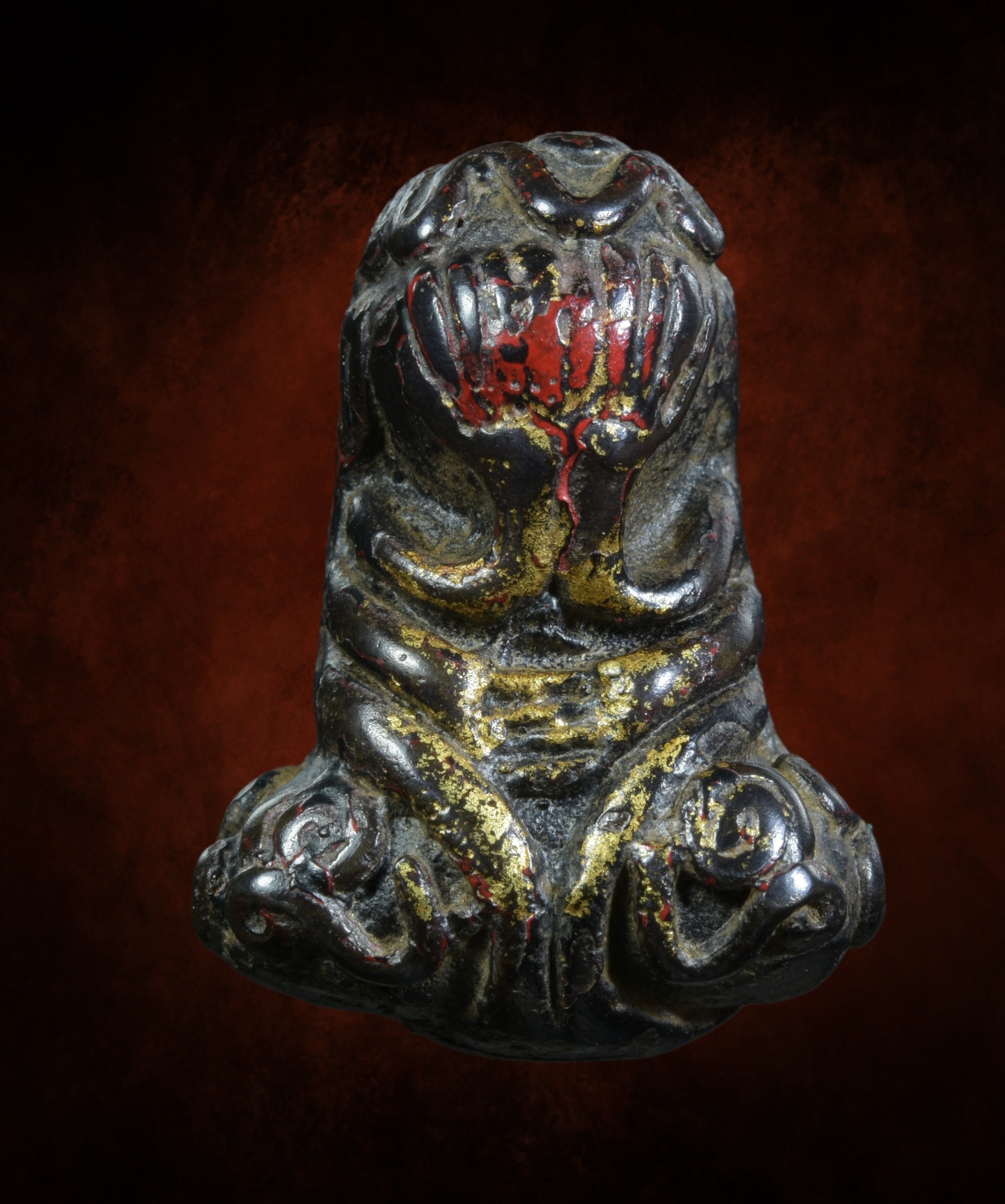 พระปิดตา หลวงปู่เอี่ยม เนื้อสำริด