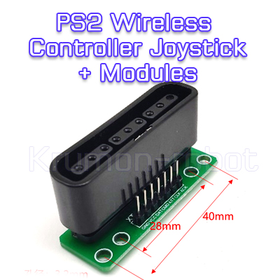 PS2 Wireless Controller Joystick+Modules